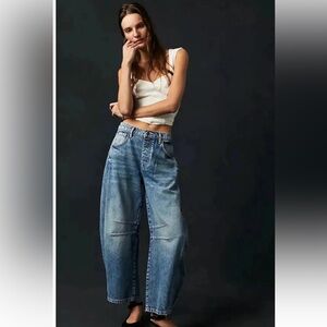Luvmor barrel jeans